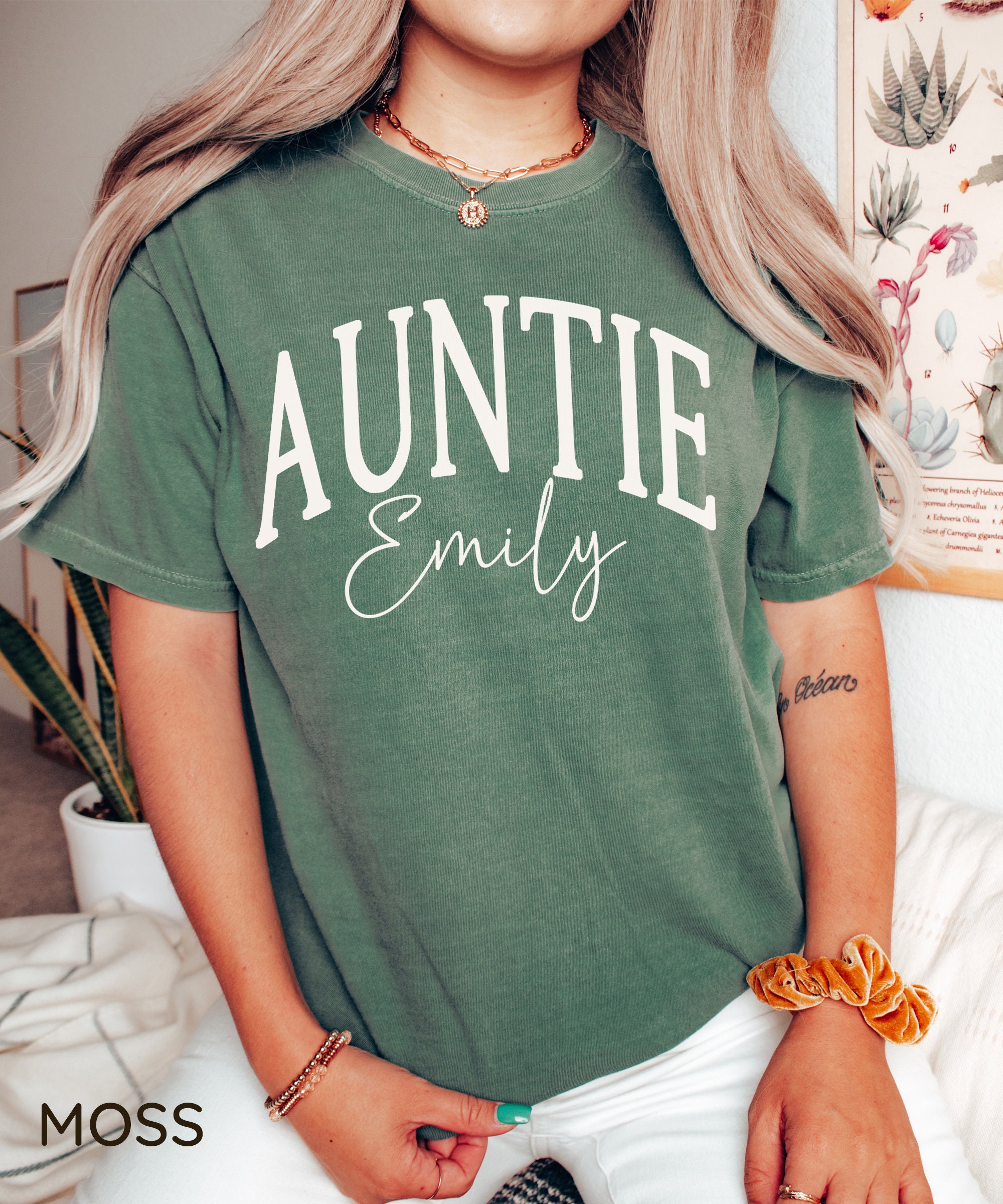 personalized aunt shirt custom pregnancy announcement reveal birthday gift for sister cute aunt t shirt comfort colors s4jla