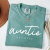 personalized aunt shirt for mothers day funny auntie gift cool aunt birthday t shirt new aunt life tee i4cqt