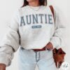 Personalized Aunt Sweatshirt Custom Auntie Est 2023 Hoodie New Aunt Shirt Birthday Gift for Aunt Sister T-Shirt