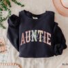 personalized aunt sweatshirt custom auntie shirt unique aunt gifts baby announcement gift for aunt bfswu