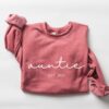 personalized auntie sweatshirt custom hoodie for new aunt matching family outfit unique cool aunt gifts iteky scaled