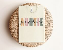 personalized auntie t shirt custom pregnancy announcement shirt best aunt gifts unique auntie shirts for special moments mrokz