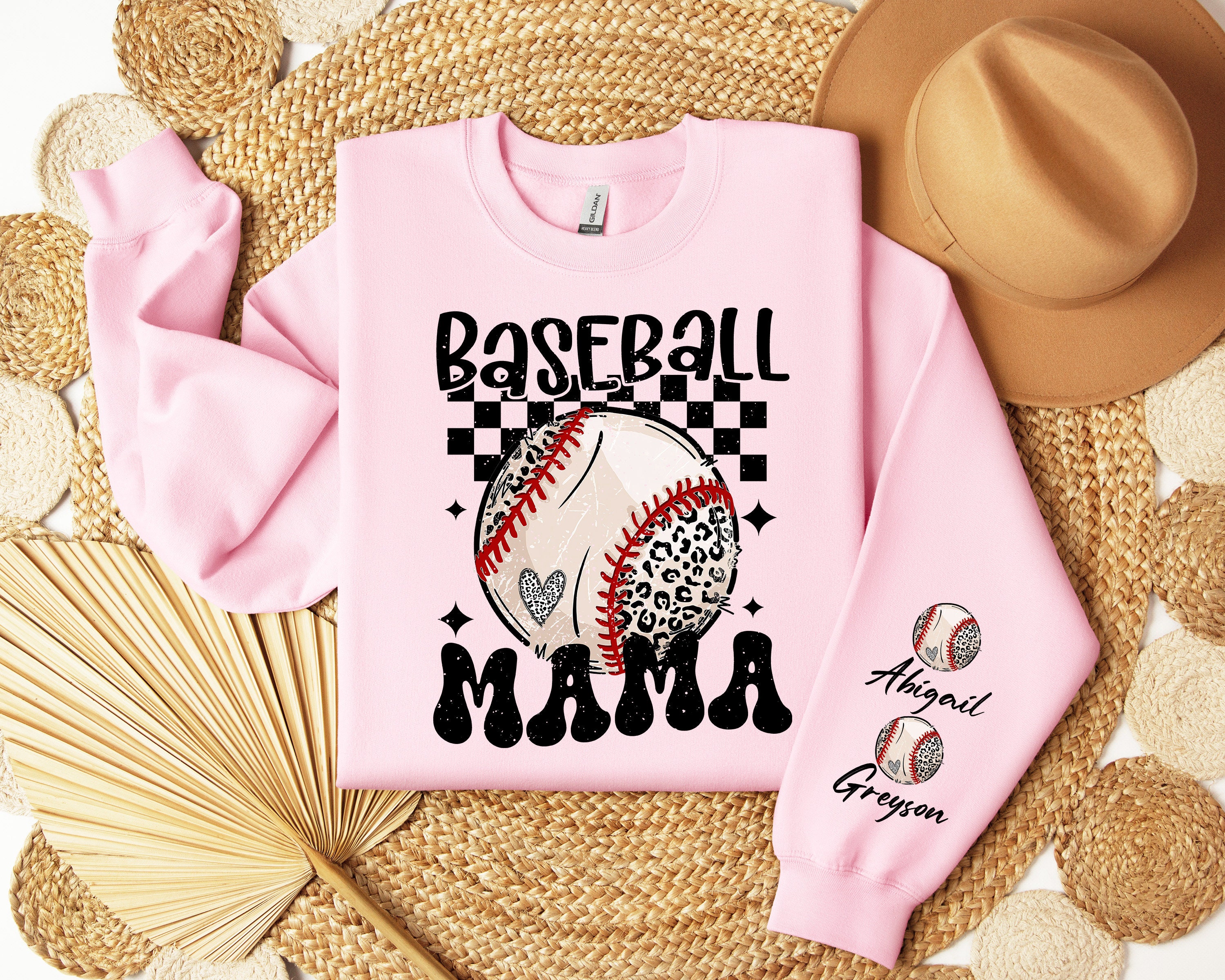 personalized baseball mama sweatshirt for sports moms game day hoodie best mom ever gift for baseball lovers ldc9n scaled