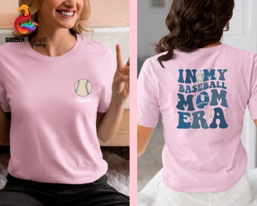 personalized baseball mom shirt custom sports mom t shirt game day apparel for baseball lovers and moms y8cdn