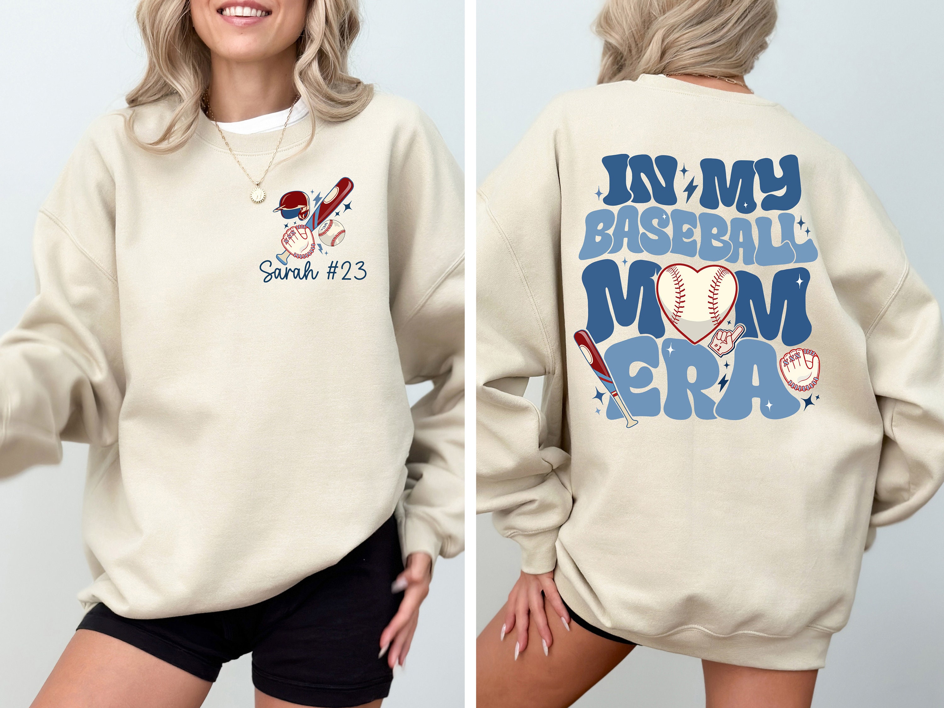 personalized baseball mom shirt with name and number custom sweatshirt for mothers day sports team apparel cfzb8 scaled