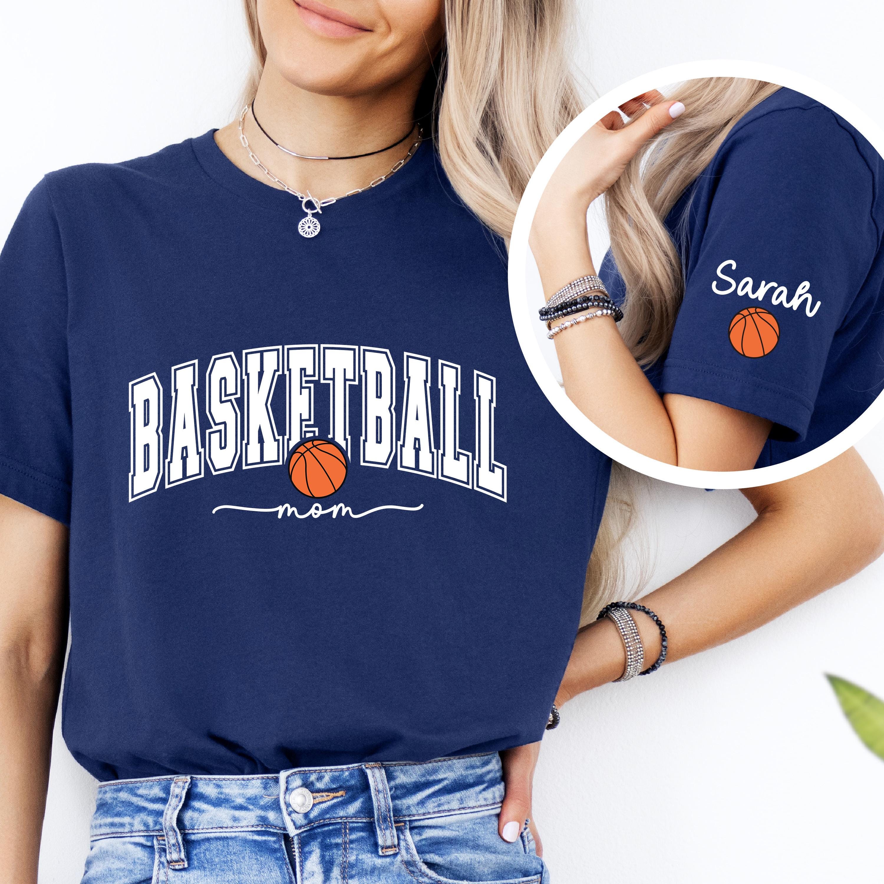 personalized basketball mom shirt with kids name for game day unique basketball mama gift for her 4ljh5