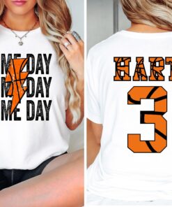 personalized basketball shirt custom game day shirt with name and number unique basketball gift for players vlkr1