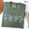 personalized birth flower shirt for mom custom birthday gift mothers day shirt sentimental gift idea for her gghow scaled