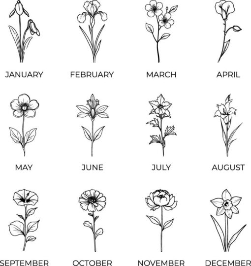 personalized birth month flower shirt for mom cute mothers day gift best mom ever birthday shirt with floral design tr6mh