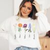 personalized birth month flower sweatshirt for mom with names custom plant mama grandma hoodie mothers day gift t4z4t scaled