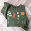 personalized birth month flower sweatshirt for moms and grandmas custom mom shirt with names plant mama apparel sf4u1 scaled