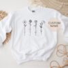 personalized birth month flower sweatshirt with kids names custom hoodie for mom mothers day gift laan0 scaled