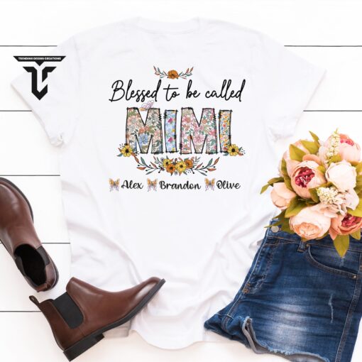 personalized blessed to be called mimi shirt custom mimi t shirt for mothers day unique gift for moms lu5ja