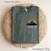 personalized camping shirt custom family camp tee retro sunset mountain nature design for church camp adventures qglj5