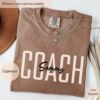 personalized coach shirt custom name tee sports team game day shirt comfort colors best coach apparel rhcur
