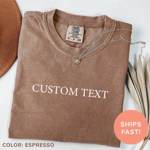 personalized comfort colors shirt for women custom name shirt unique gift for mom funny mom shirt mothers day shirts syptj