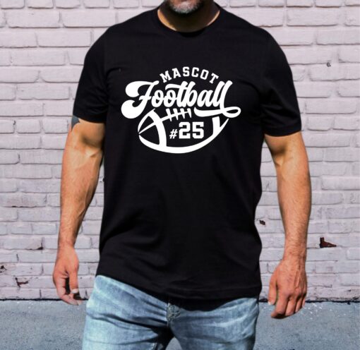 personalized custom football team shirt with your name for game day fun unique football apparel s1l7y