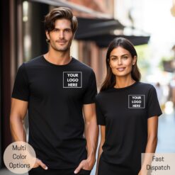 personalized custom logo shirt for business and teams your company logo printed tee for small businesses thh5s
