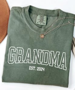 personalized cute grandma shirt est year custom nana t shirt for mothers day best grandma ever gifts no8uj