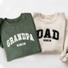 personalized dad and grandpa sweatshirt with kids names custom hoodie for new dads matching family outfits for fathers day mjrgh scaled