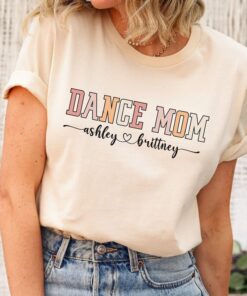 personalized dance mom shirt with children names custom mama tee unique gift for dance moms and mothers day xpzmt