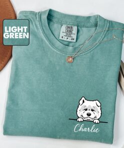 personalized dog breed name shirt for dog lovers custom comfort colors t shirt ideal for dog moms and dads mothers day abpdg