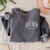 personalized dog mom sweatshirt with custom dog names for mothers day unique dog mom gifts and dog mama apparel evexu