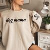 personalized dog mom sweatshirt with dog names custom pullover for dog lovers unique gift for dog moms whove