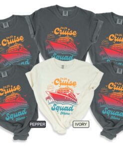 personalized family cruise matching shirts custom vacation tees birthday cruise outfits comfort colors t shirts 0trsy