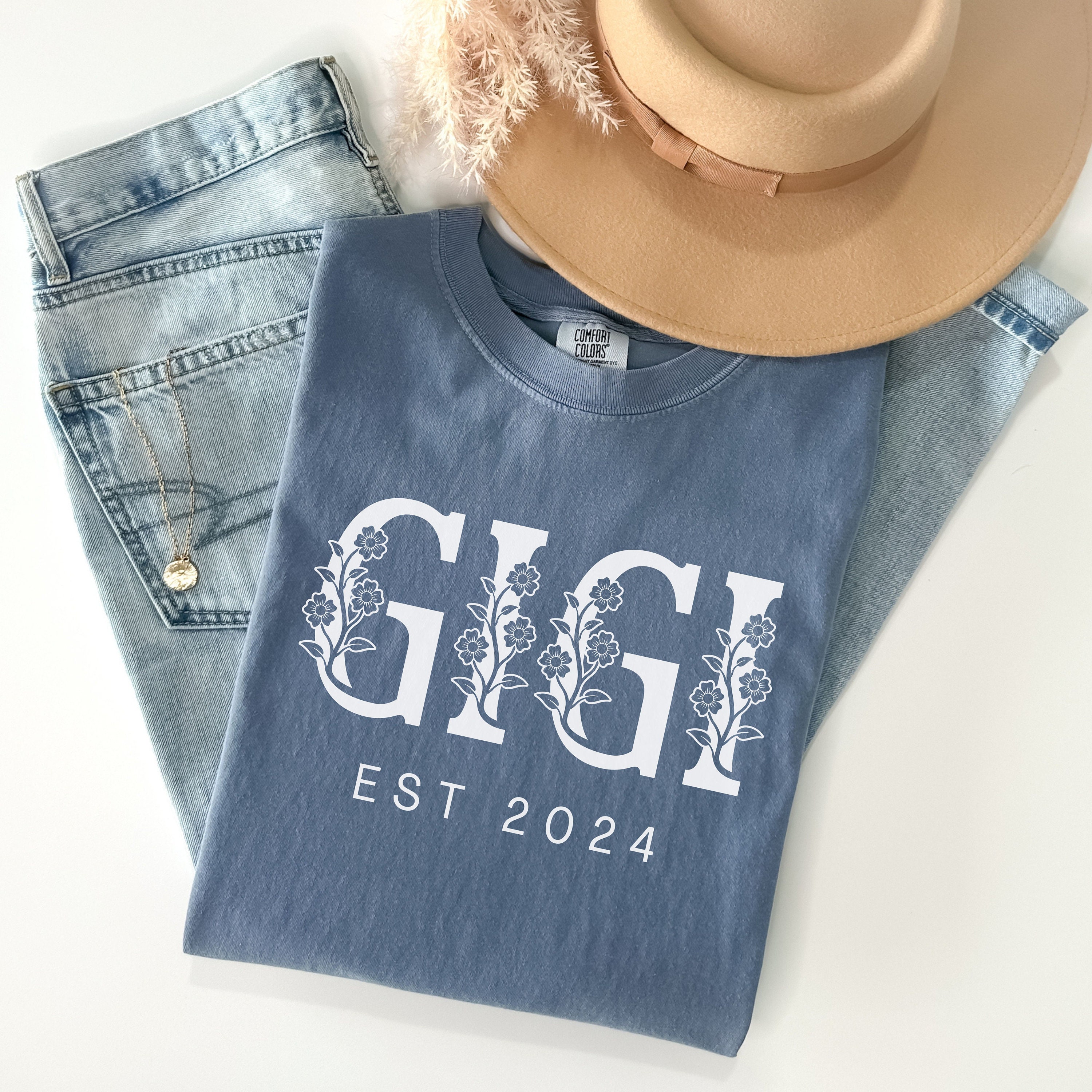 personalized floral gigi shirt for grandma best grandma ever shirt mothers day gift christmas gift for gigi te5zx scaled