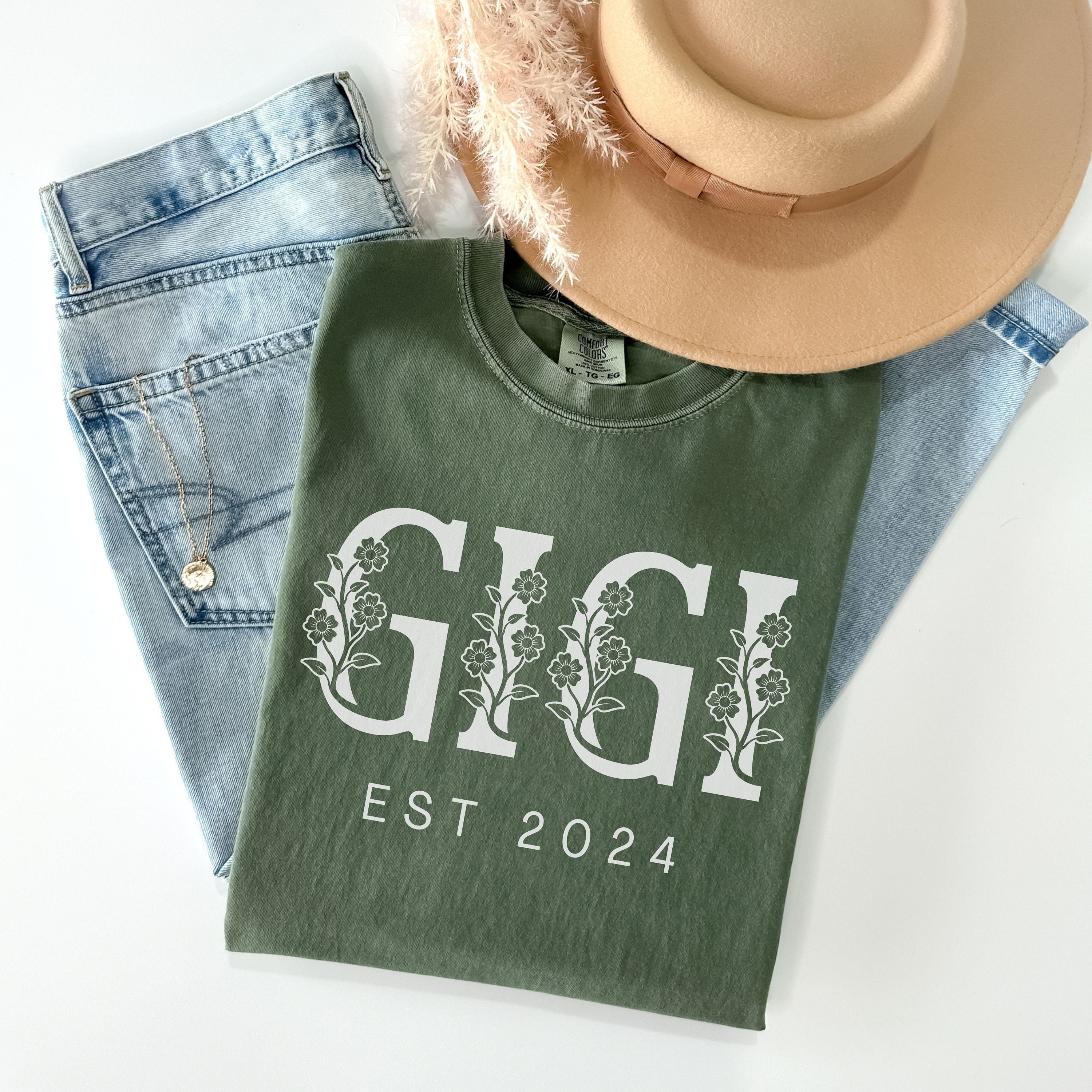 personalized floral gigi shirt for grandma best grandma ever shirt mothers day gift christmas gift for gigi w3eea