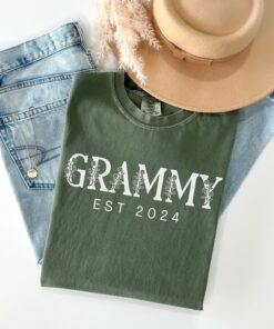 personalized floral grammy shirt grandma est tee best grandma shirt mothers day christmas gift for grandma sgh6j