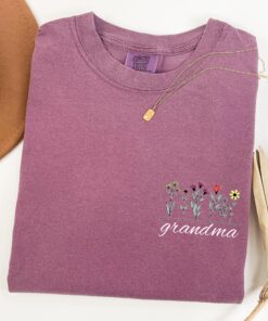 personalized floral grandma shirt for mothers day gifts new nana gigi mimi granny shirt cute grandma apparel gkz1c