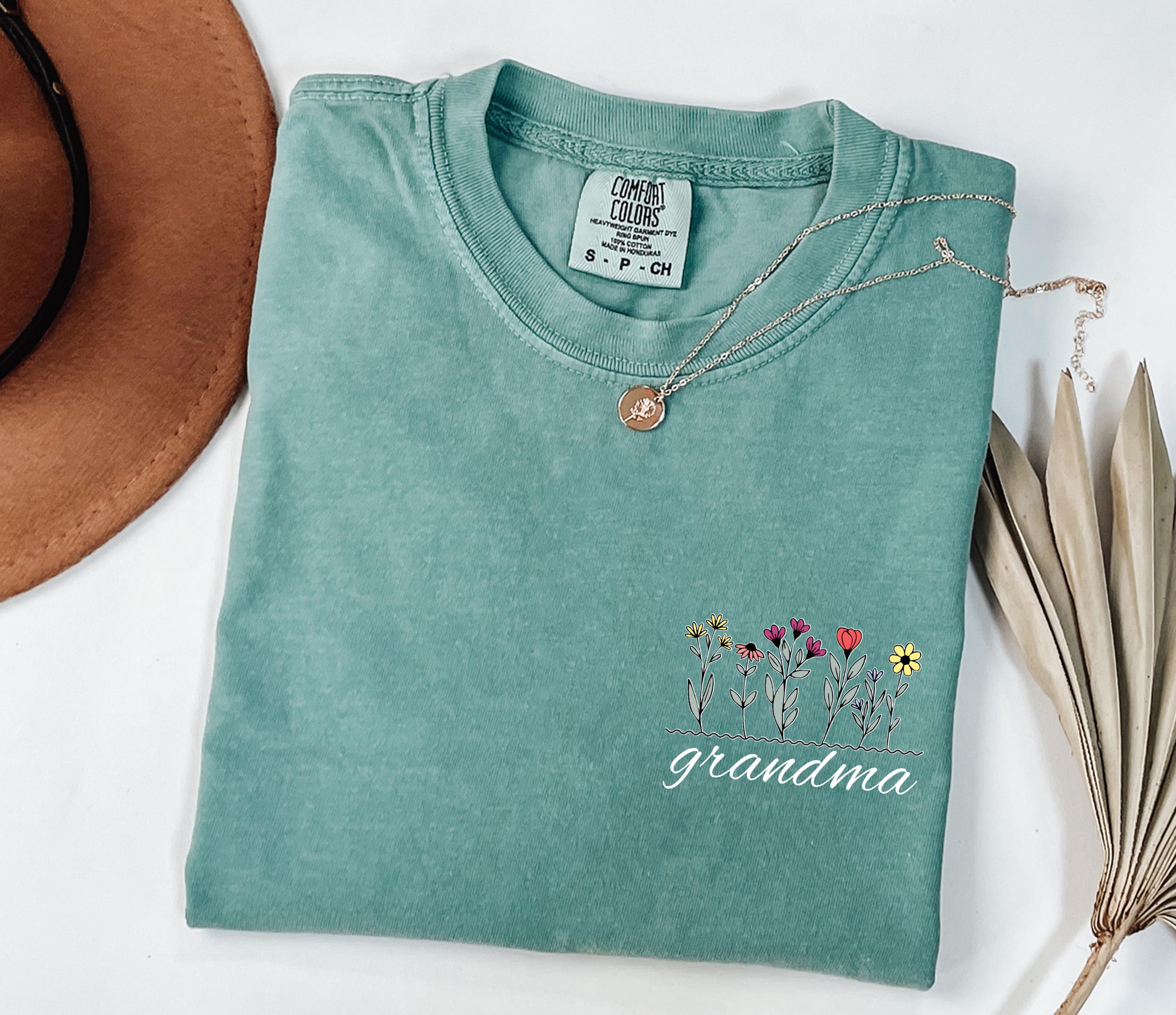 personalized floral grandma shirt for mothers day gifts new nana gigi mimi granny shirt cute grandma apparel ofdzu scaled