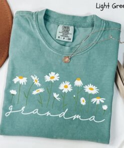 personalized floral grandma shirt for mothers day gifts new nana gigi mimi granny t shirt best grandma ever shirt tpnc7