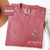 personalized floral grandma t shirt with pocket custom gigi tee granny established date cool grandma shirt 6bk5e scaled