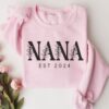 personalized floral nana sweatshirt for grandkids cute nana sweater unique nana gift ideas best nana sweatshirt eudjj