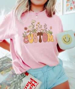 personalized floral shirt for moms and grandmas custom mama gigi nana mimi granny shirts perfect for mothers day 3mywu