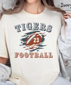 personalized football mom shirt custom team tee with player number for football lovers and supporters z7rsx