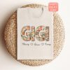 personalized gigi shirt with grandkid names custom floral long sleeve t shirt for mothers day or christmas gifts for grandma tcoks