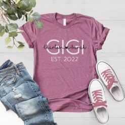 personalized gigi shirt with kids names custom mothers day shirt for grandma unique mom life t shirt xkau7