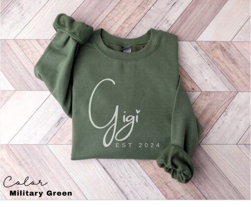 personalized gigi sweatshirt with grandkids names custom hoodie for new gigi unique grandma gift for grandmother 4qpjk