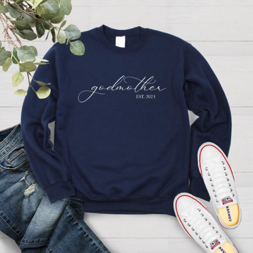 personalized godmother shirt custom sweatshirt proposal gift for godmother unique xmas mom shirt vhlke