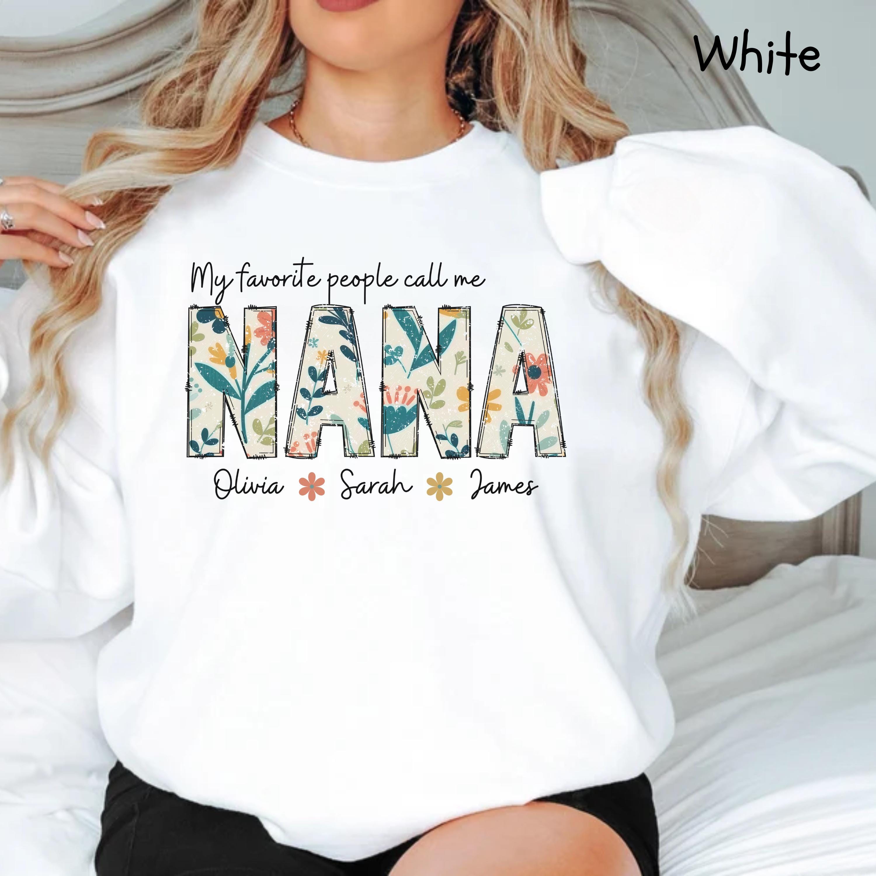 personalized grandma floral shirt with grandkids names for mothers day unique grandma gift idea 0cydi scaled