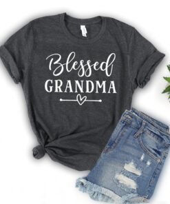 personalized grandma shirt blessed mom life t shirt custom gift for grandma perfect for mothers day and christmas knzxa