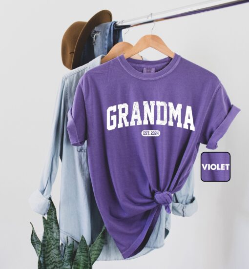 personalized grandma shirt cool nana tee custom mimi t shirt grandmother gift for mothers day unique granny est date design oh67o scaled