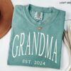 personalized grandma shirt custom gift for new grandma cute t shirt for nana mimi gigi great for christmas and mothers day jyfcw