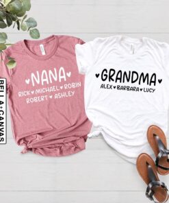 personalized grandma shirt customized for nana best grandma ever shirt unique mothers day gifts for grandchildren 9f8qy