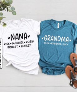 personalized grandma shirt customized for nana best grandma ever shirt unique mothers day gifts for grandchildren ob2qu