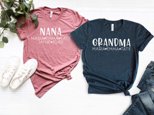 personalized grandma shirt for mothers day customized nana t shirt unique gift for mom best grandma ever shirt cpccr